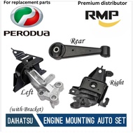 PERODUA Engine Mounting Auto Set (With Bracket) for Perodua Axia 2017-2022 / Bezza 1.0L
