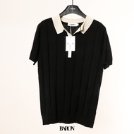BARON Paris Polo Shirt เสื้อโปโลคอปก ผ้าร่องลอนใหญ่ เสื้อผู้ชาย