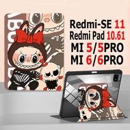 เคสแท็บเล็ต Xiaomi/Redmi  ที่ใส่ปากกาในตัว Xiaomi / Redmi Tablet Case 360 °หมุนการ์ตูนเคสสําหรับ Redmi Tablet SE 11เคสกันกระแทก  Magnetic Flip Pad Tablet Case Xiaomi Pad 5/5 Pro, Xiaomi Pad 6/6 Pro Redmi Pad 10.61
