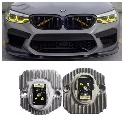 Yellow Blue DRL Modules For BMW 5 Series G30 M5 F90 520i 530i 540i G32 GT 2017 2018 2019 Adaptive LE