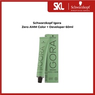 Schwarzkopf Igora  Zero AMM Color + Developer 60m