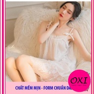 [Super Beautiful - TYPE I] Real Photos 4 colors See-through Nightgown B1023 Guangzhou High Quality L