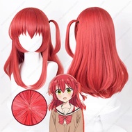 Anime Kita Ikuyo Cosplay Wig 50cm Red Short Hair Heat Resistant Synthetic