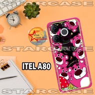 Softcase itel a80 /S20/Girl's Motif/case itel a80 /casing itel a80/silicone