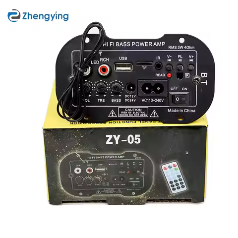High-power Subwoofer Speaker Amplifier Board DIY Digital Built-in Bluetooth Module Amplifier 220V 12