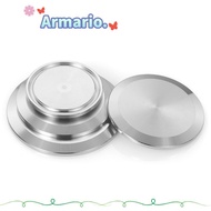 ARMARIO Sanitary End Cap, Stainless Steel 1.5" 2" 3" 4" 6" Tri Clamp TC Blind Cover, Durable Quick O