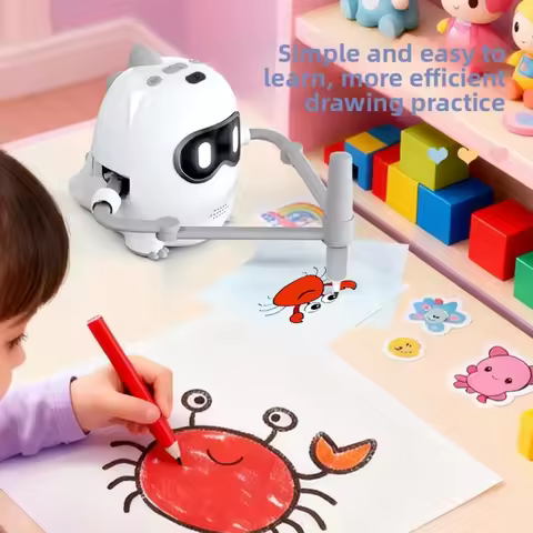 Intelligent Drawing Robot With Camera Enlightenment Intelligent Drawing Robot Teaching Aid Education