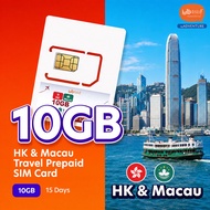 Hello1010 Hong Kong (HK) & Macau Travel Prepaid SIM Card