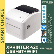 Xprinter XP420B Printer Barcode Label Thermal A6 110mm USB Bluetooth/ Wifi XP-420B 4" XPrinter BI 42