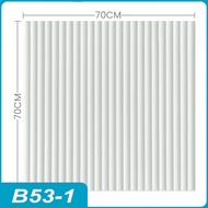 Estation - Wallpaper Sticker Dinding Foam Motif 3D Dekorasi Kamar / Wallpaper Foam 3D Plafon 70x70CM