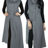 baju muslim wanita modern terbaru setelan gamis ,pakistan,abu