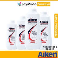 Aiken Naturally Antibacterial Talc Help Prevent & Relieve 75g / 150g / 300g / 500g Body Odour Foot D