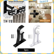 [Lszcx] Curtain Rod Bracket Curtain Rod Holder for Room Window Curtains