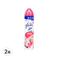 glade 滿庭香 空氣清淨劑  玫瑰馨香  320ml  2瓶