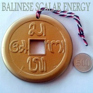 FENGSHUI PIS BOLONG BALI SCALAR ENERGY BIG SIZE