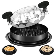 Chicken Shredder, Chicken Breast Shredder Tool, Cooked Meat Shredder With Clear Lid, Ergonomic Desig