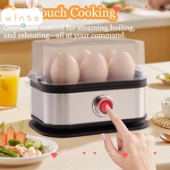 WINTE Eggs Boiler, 200W Power Space Saving Smart Egg Cooker,  6 Eggs Capacity Multi Functional Auto 