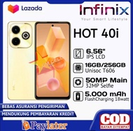 infinix Hot 40pro 16+256(+)infinix Hot40i Ram 16+256 ! HOT ITEM!! ORIGINAL GARANSI RESMI