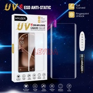 Anti-scratch Honor 200 Pro Honor X9C Anti-scratch Tempered Glass UV lamp Anti-static ESD Full Body H