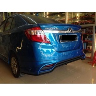 uh Perodua bezza oem abs spoiler bodykit with paint gear up spoiler READY STOCK betong bodykit