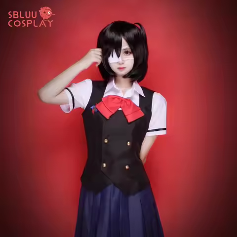 SBluuCosplay Anime Misaki Mei Costume Cosplay School Uniform