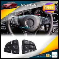 Mercedes Benz C Class W205 C200 C250 Steering Wheel Switch Control Multifunction Button 2015-2021 Va