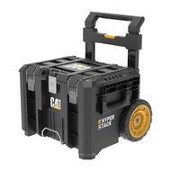 CAT Hyper Stack Heavy Duty DA41005 กล่องเครื่องมือ 3 ชั้น มีล้อลาก / DA41002 กล่องไซด์ S / DA41003