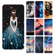 OPPO A3S Case Silicone TPU Soft Back Cover OPPO A 3S a3s Painted Cartoon Casing