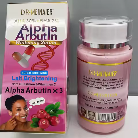 Alpha Arbutin Serum AHA 30%+ BHA 2% Keeps Face Smooth Brightening Moisturizing Improving Dullness Da