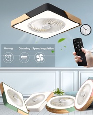 Invisible Ceiling Fan With Light Bedroom Ceiling Fan With Remote Control Nordic Ceiling Light With Fan Living Room Ceiling Light