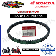 ORIGINAL HONDA V-BELT DRIVE (HONDA CLICK 150) (23100-K36-J01) HONDA GENUINE PARTS