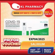 Salixium Saliva + Nasal Swab Rapid Antigen Self Test Kit 1 Box