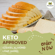 KETO BREAD - Ezekiel Almond Loaf Bread - Keto/Low carb Bread (Hearty Bread) - Keto