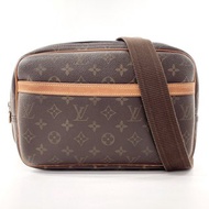 【日本直送 中古美品】ルイヴィトン LOUIS VUITTON ショルダーバッグ カメラバッグ M45254 リポーターPM モノグラムキャンバス ブラウン