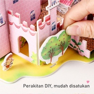 Jcho Diy Warehouse Sale 3D Educational Puzzle Toys for Children 3D Jigsaw Puzzle