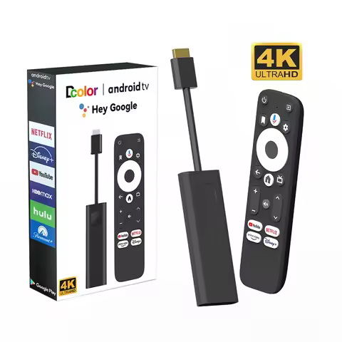 GD1 TV Stick Android 11.0 4K Ultra HD Google Certified Amlogic S905Y4 2GB 16GB BT5.0 Dual Wifi VS X9