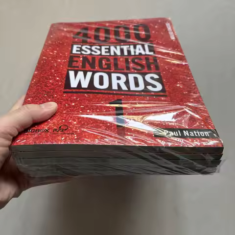 6 Books Set 4000 Essential English Words Level 1-6 SAT Core Words English Vocabulary Book