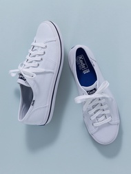 Keds รองเท้าผ้าใบ รุ่น Kickstart Seasonal Solids - สีขาว