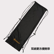 11💕 KumpooKUMPOOFlannel Bag Protection Badminton Racket Flannel Racket Cover Can Hold Two Rackets Smoked Badminton Bag K