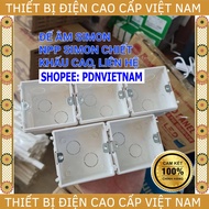 (Simon) Simon Type square recessed base single Type 76 and 86 for S6, 50, E6, I7, V8 series, can be 