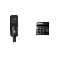 Audio-Technica AT4040 Large-Diaphragm Condenser Microphone with XLR Connector, Cardioid Pattern, Low
