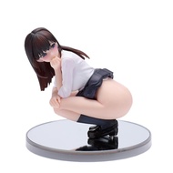 Zones.Toy Ecchi Figure Daihui Kaase Squatting Manga Anime Figure Home Decor Collectible Figurines (S