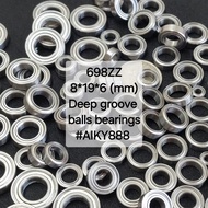 698ZZ 8*19*6 (mm) Miniature ball bearing