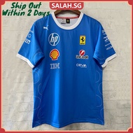 Scuderia Ferrari F1 2025  Team Blue Shirt