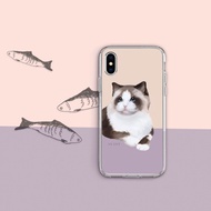 iPhone 16/15/14/13/SE3 迷漾仙氣喵星人 透明耐衝擊防摔手機殼