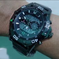 STOK TERBATAS Azka Shop Swiss Time Army Fashion New Style Jam Tangan Pria Kasual Black Toko Grosir