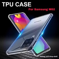 Softcase Samsung Galaxy M62 Transparent Anti-Crack Samsung M62 Airbag Crystal Jelly