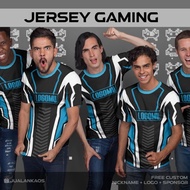 BAJU KAOS JERSEY GAMING ESPORTS 19 PRINTING CUSTOM