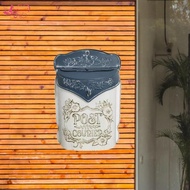 [Abbraccia] Vintage Mailbox, Wall Mounted Post Box, Home Decoration, Post/Magazine Box, Sturdy Metal