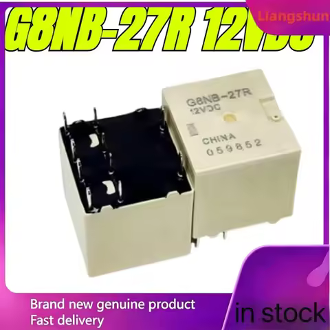 New 5pcs/lot 100% original genuine relay:G8NB-27R 27SR 17R 17SR 12VDC G8N-17HR 1L Automotive relay